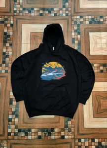 360 gsm new Cool Car Graphic Hoodie