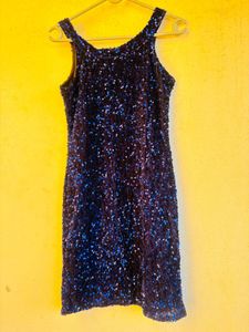 Blue Shiny Party Dress💙