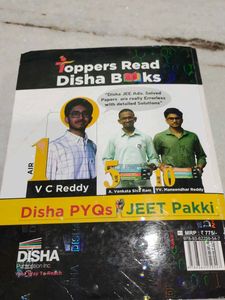DISHA Chemistry Book For Jee Advanced