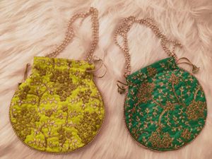 Combo Of 2 POTLI Bags