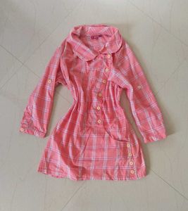 Plaid Shirt Dress