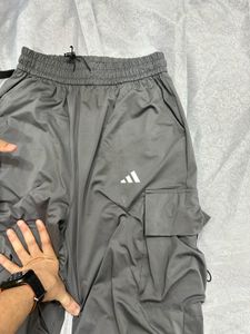 Adidas Gray Cargo Pants