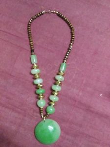 Necklace With Round Pendant