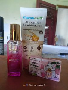 Mamaearth Moisturizer + Bella Vita Senorita & Soli