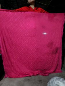 Louis Vuitton Rose pink Monogram Shawl