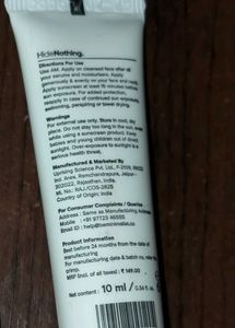 Minimalist SPF 50 Sunscreen
