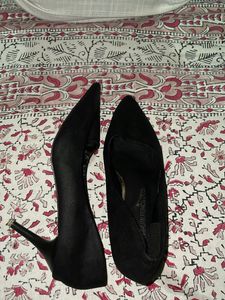 Black Pencil Heels