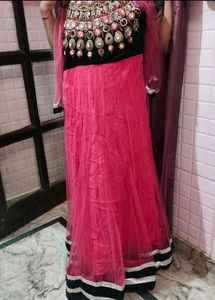 This Is A Umbrella Frock Suit Like Gown