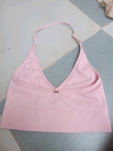 Victoria&#39;s Secret Ribbed Halter Top