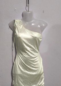 One Shoulder Mini Dress