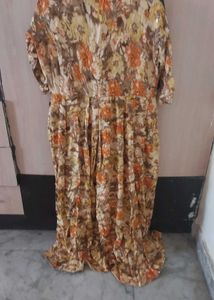 Golden Colour Gown