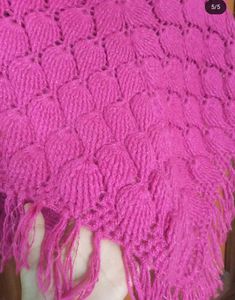 Crochet Poncho Set
