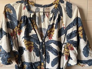 Banana Leaf Print Dress