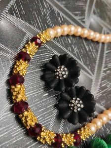 Jewelry Set: Necklaces &amp; Earrings Pack Of Two