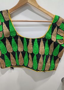 *SALE* Flurocent Green And Chocolate