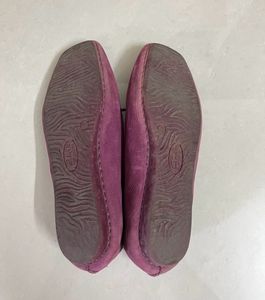 Clarks Freckle Ice Raspberry Nubuck