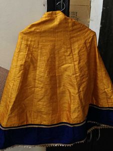 Yellow &amp; Blue Lehenga Set