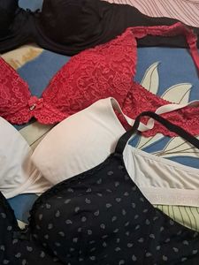 Combo Of Four Imported Fabric Bra