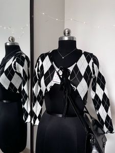 Black Tie Up Crop Top / Shrug