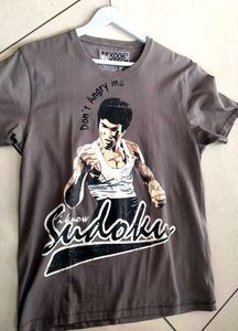 Bruce Lee Graphic Print T-Shirt