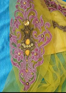 Bollywood Style Frock Party Wear Gown Evening Dres