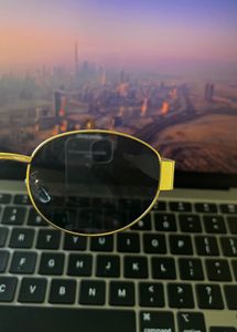 Stylish Gold Sunglasses