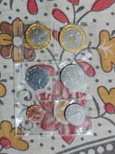 Mauritania Coin set Trimetal, Bimetal, Mono UNC