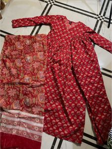 Price Drop Anarkali 3 Pieces Set