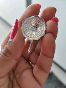 Pure Silver Fish For Laxmi Pooja Used