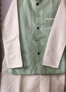 Boys' Ethnic Kurta Set with Vest