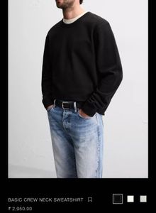 Zara Black Sweatshirt