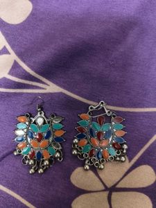 Boho Chic Multi-Color Earrings