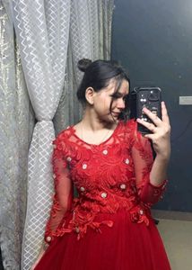 Cherry Red Gown
