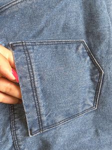 Blue Baggy Jeans