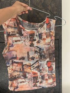Mesh tank top