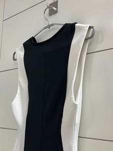 Zara Bodycon Midi Dress With Slit, Length - 40.5in