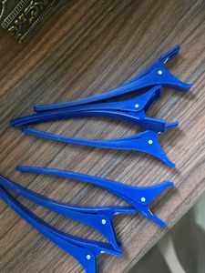 Blue Hair Clips