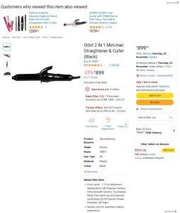 Curler+Straightener 2 in 1