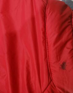Soft-Shell Zip Front Puffer Jacket