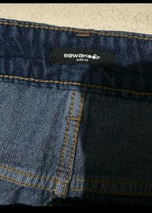 Denim Cargo Jeans