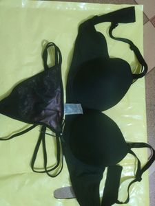 Designer Beautiful Push Up Bra And Panty Set