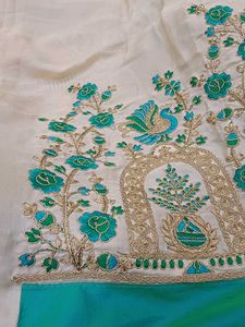 Embroidered Saree
