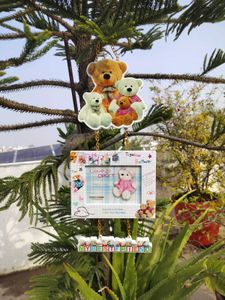 Cute Teddy Bear Photo Frame