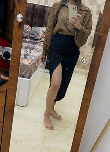 Elegant Black  Skirt