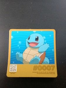 Squirtle Pokemon Card - #0007