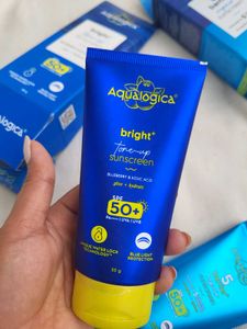 Aqualogica Tone Up+Barrier Repair Sunscreen50gEach