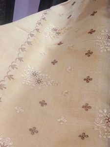 Elegant Embroidered Saree