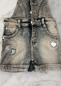 Short With Shoulder Belt For Girl