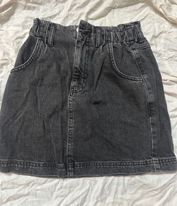 Denim Mini Skirt