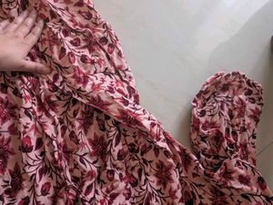 Femella Bohemian Floral Midi Women Dress